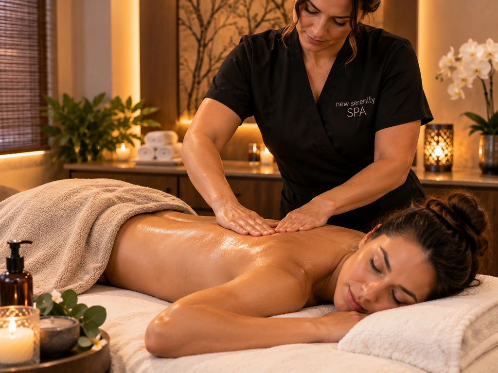 massage, relaxation, serenity massage, deep tissue, best scottsdale massage, new serenity spa