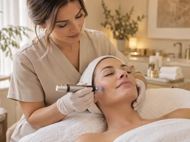 Professional Microneedling Facial treatment at New Serenity Spa in Scottsdale